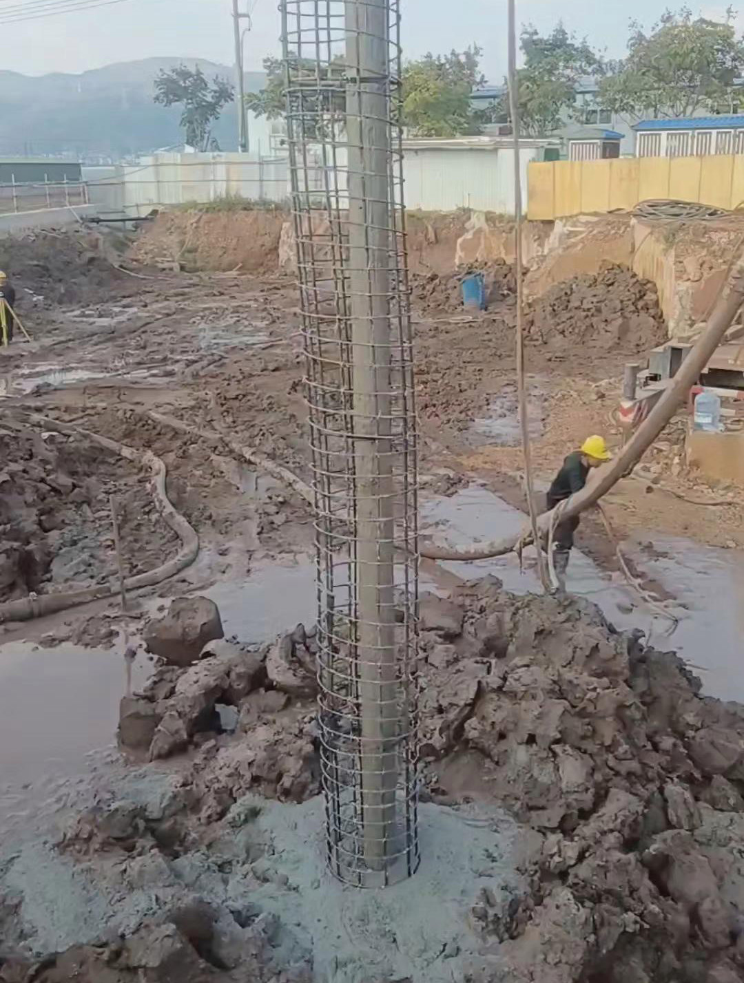 北京顺义区长螺旋钻孔压灌桩